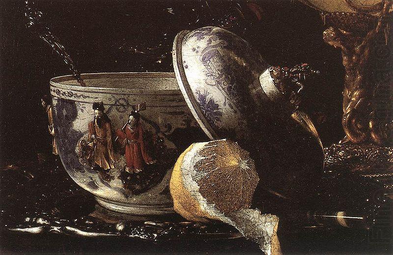 Willem Kalf with a Nautilus Cup china oil painting image